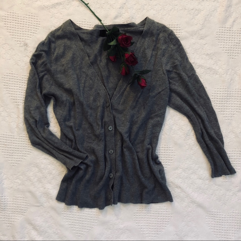 Gray 5/8 Length Sleeve